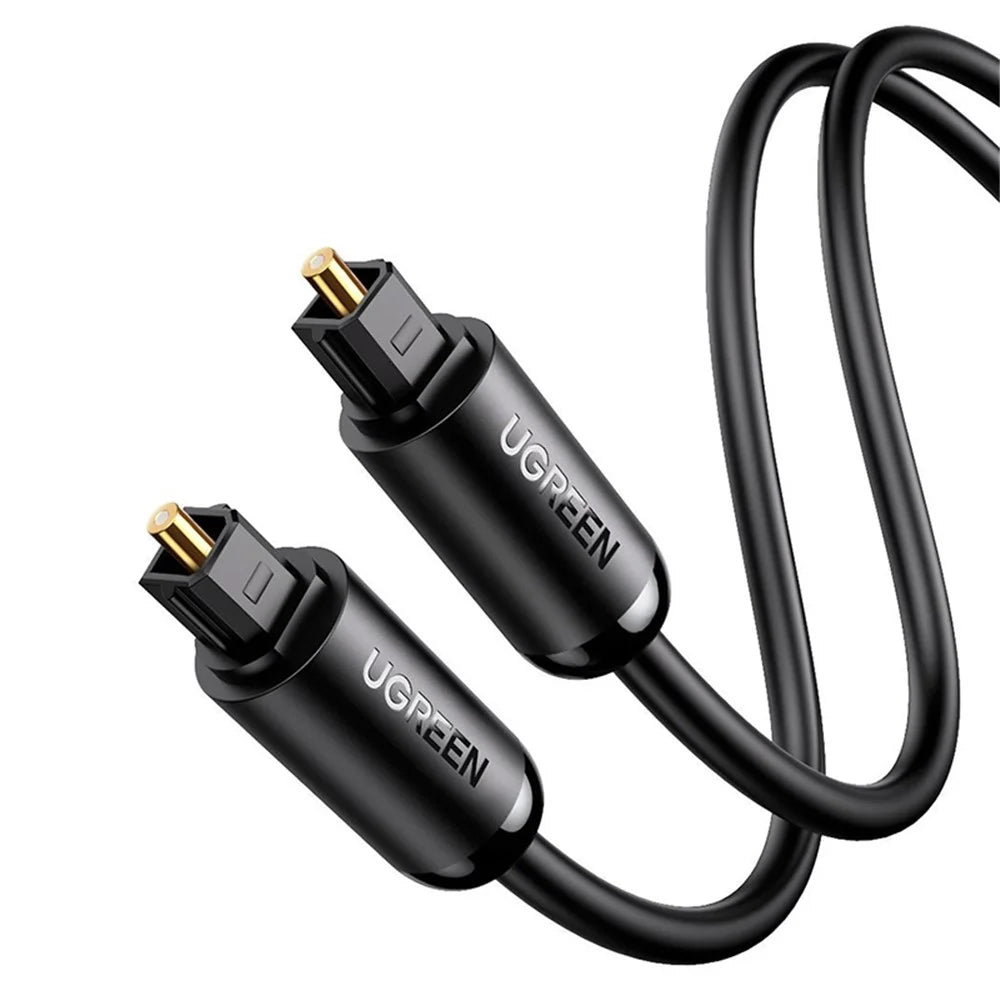 UGREEN 1m Toslink Digital Fiber Optical Audio Cable for Xbox 360 Soundbar Speaker Amplifier - 1