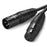 UGREEN 2m XLR Cable Superior Sound Quality Microphone Cannon Extension Cable for Audio Mixer Amplifiers XLR Cord - 1