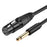 UGREEN 5m Microphone Wire for Speakers Sound Consoles Amplifier 6.35mm TRS to Cannon XLR Audio Cable - 1