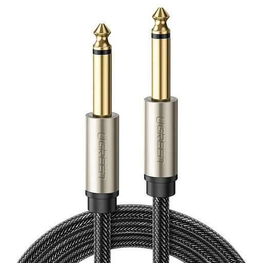 UGREEN 40812 3-Meter 6.35mm Male to 6.35mm Male Audio Cable Low Noise Immunity for Guitar/Home Theater/Speaker/Amplifier - 1