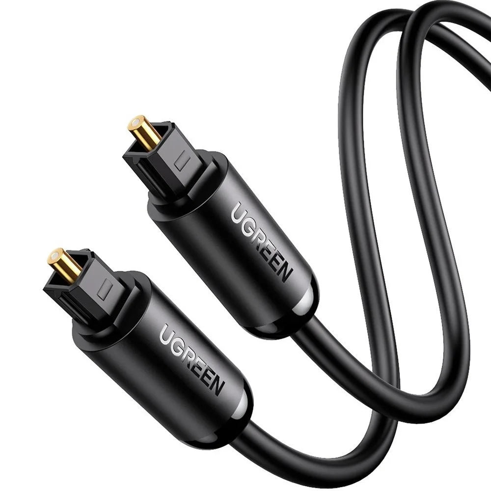 UGREEN 3m Fiber Optical Audio Cable Toslink Digital SPDIF Cord for Xbox 360 Soundbar Speaker Amplifier - 1