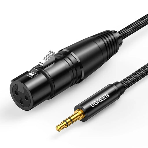 UGREEN 1m 3.5mm Male to XLR Female Audio Cable for Microphone Speakers Sound Consoles Amplifier - 1