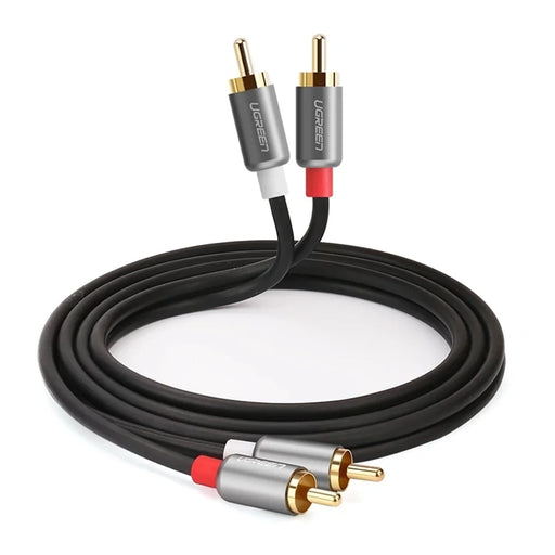 UGREEN 1.5m For Home Theater DVD TV Amplifier CD Soundbox 2RCA to 2 RCA Male to Male HiFi Stereo Audio Cable - 1