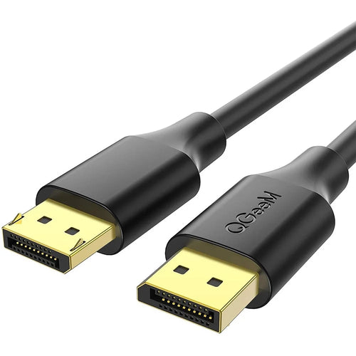 QGEEM QG-HD16 1.8m DP to DP Cable 4K/60Hz HD Video DisplayPort 1.2 Adapter Cable for HDTV Monitor Projector - 1