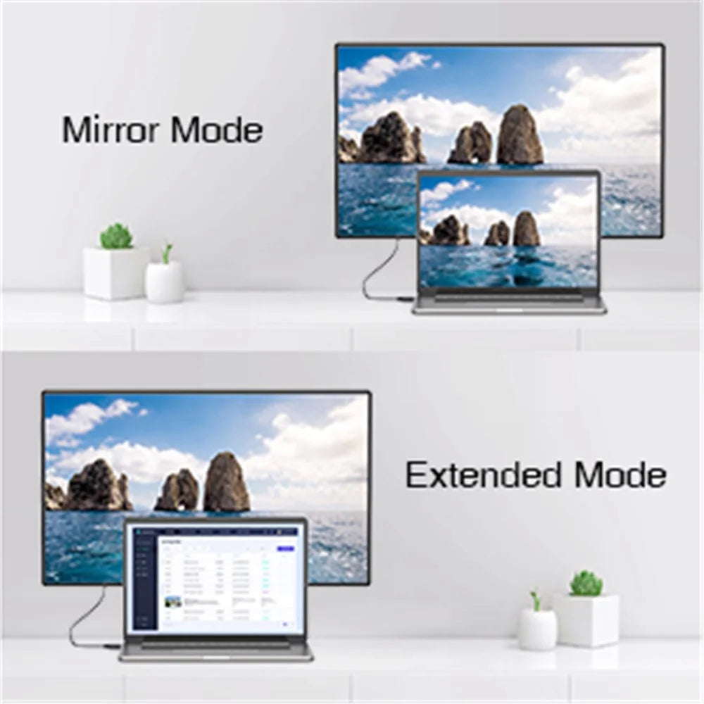 QGEEM QG-HD16 1.8m DP to DP Cable 4K/60Hz HD Video DisplayPort 1.2 Adapter Cable for HDTV Monitor Projector - 4