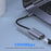 QGEEM UA05 USB-C to RJ45 Ethernet 1000Mbps LAN Network Adapter Cable for MacBook - 3