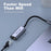 QGEEM UA05 USB-C to RJ45 Ethernet 1000Mbps LAN Network Adapter Cable for MacBook - 4