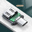 UGREEN US270 Type-C Male to USB3.0 Adapter Aluminum Shell Mini USB-C Converter with Lanyard - Grey - 7