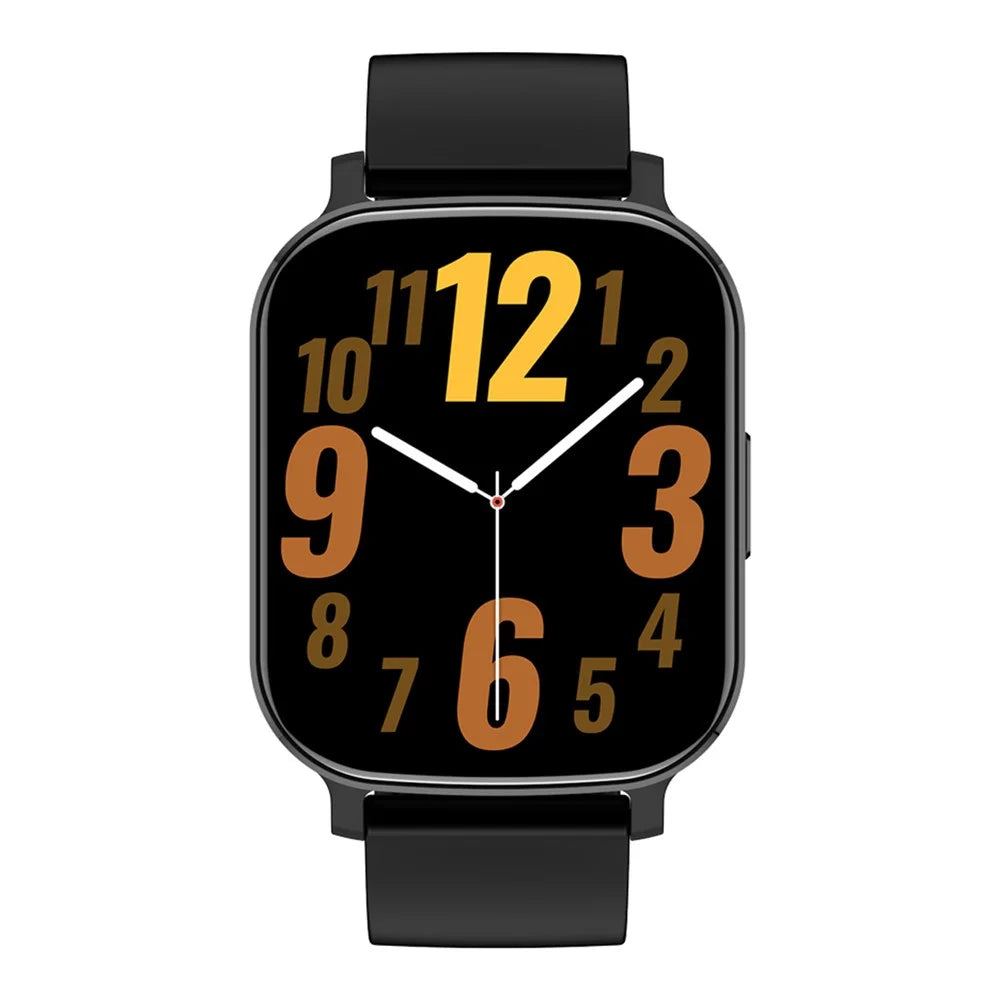 ST20 1.69 Inch Bluetooth-compatible Call Smart Watch Health Monitoring Sports Bracelet Built-in Puzzle Games - Black - 2
