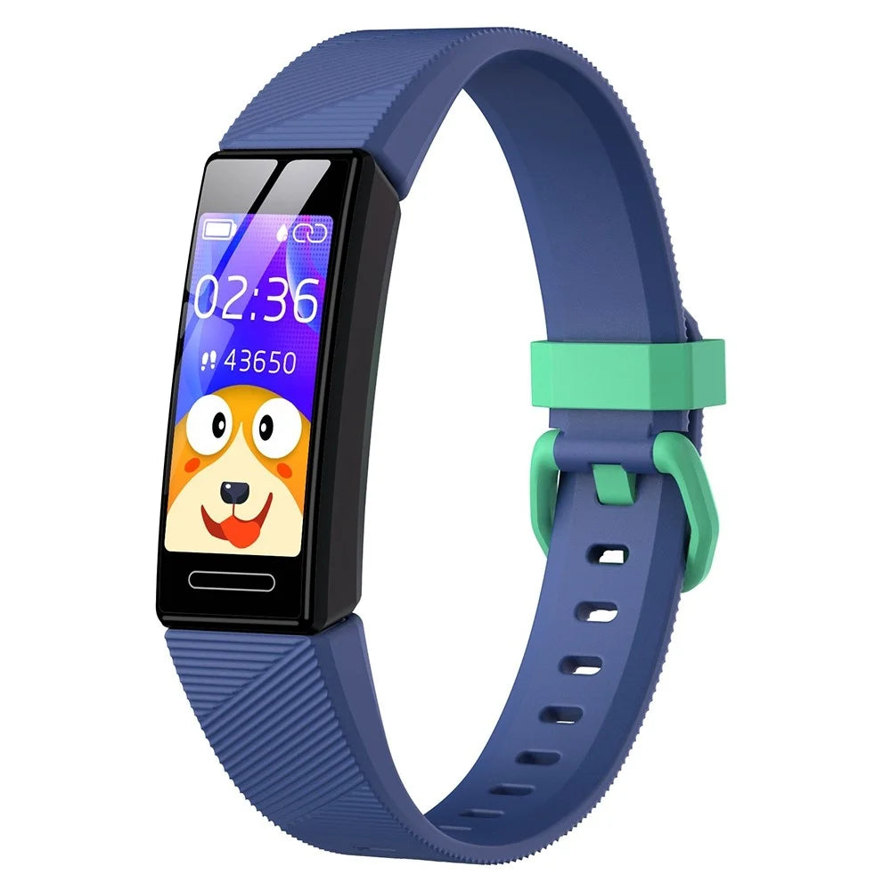 Y99C 0.96 inch Children Smart Watch IP68 Waterproof Sports Bracelet Health Monitoring Wristband - Blue - 1