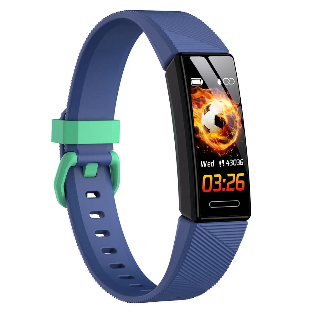 Y99C 0.96 inch Children Smart Watch IP68 Waterproof Sports Bracelet Health Monitoring Wristband - Blue - 2
