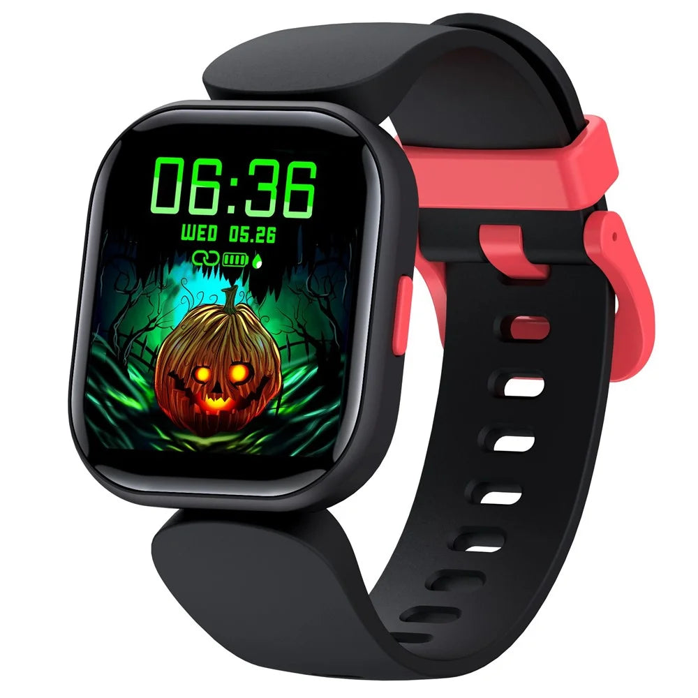 H99 1.4 inch TFT Screen Smart Bracelet Support Heart Rate Sleep Monitoring IP68 Waterproof Sports Watch with Alarm Clock Learning Bracelet for Children - Black - 1