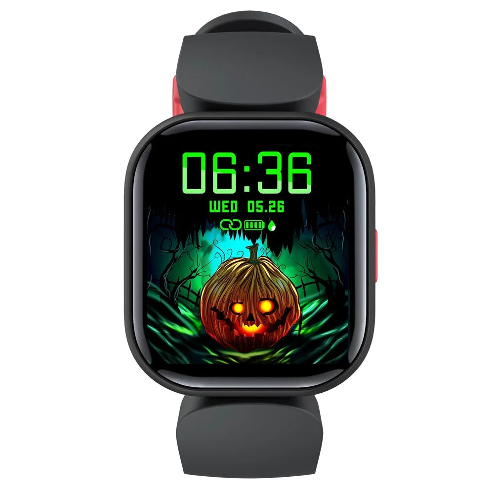 H99 1.4 inch TFT Screen Smart Bracelet Support Heart Rate Sleep Monitoring IP68 Waterproof Sports Watch with Alarm Clock Learning Bracelet for Children - Black - 2
