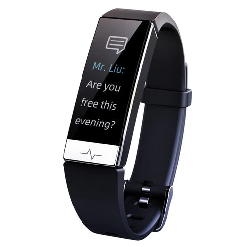 Y91 1.08" IPS Color Screen Smart Bracelet ECG+PPG Monitoring Health Watch IP68 Waterproof Sports Bracelet - 1