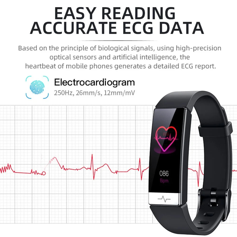 Y91 1.08" IPS Color Screen Smart Bracelet ECG+PPG Monitoring Health Watch IP68 Waterproof Sports Bracelet - 5