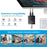 U3-014 KVM USB 3.0 Bidirectional Switch Selector 2 to 1 Sharing or 1 to 2 Hub for Keyboard Mouse Scanner Printer - 6