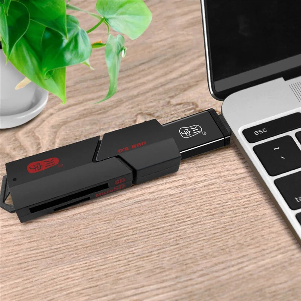KAWAU L207 USB-C to USB-A Adapter Male Type C to Female USB 3.0 Type A Converter for MacBook iPad - 3