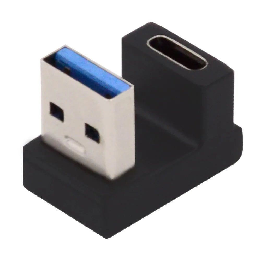 UC-067-OS Type-C Female to USB-A Male 10Gbps Data Transfer Adapter USB 3.0 U Shape Connector - 6