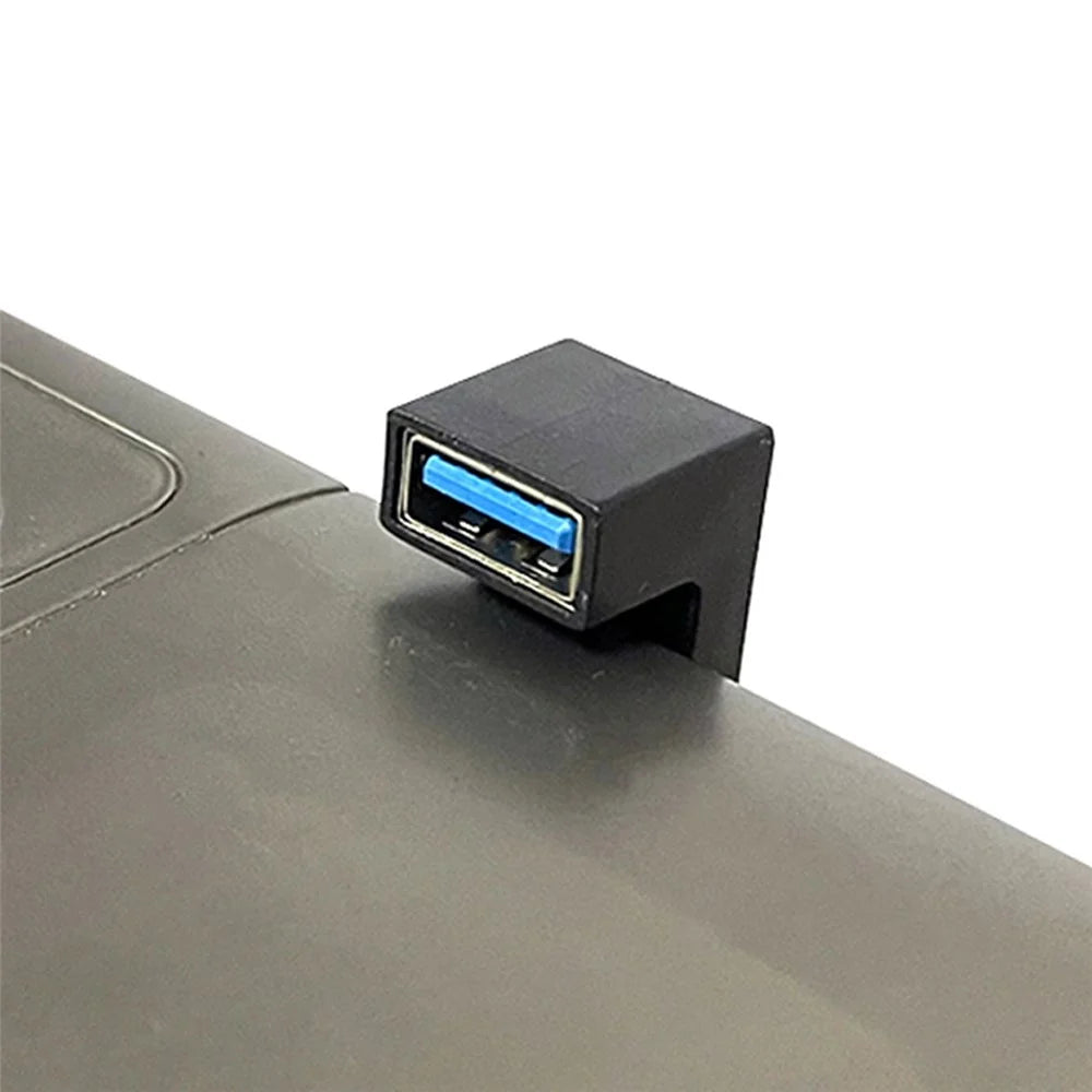 U3-018-OS 10Gbps USB3.0 Male to Female Extension Power Data Transfer Adapter U Shape Connector - 2