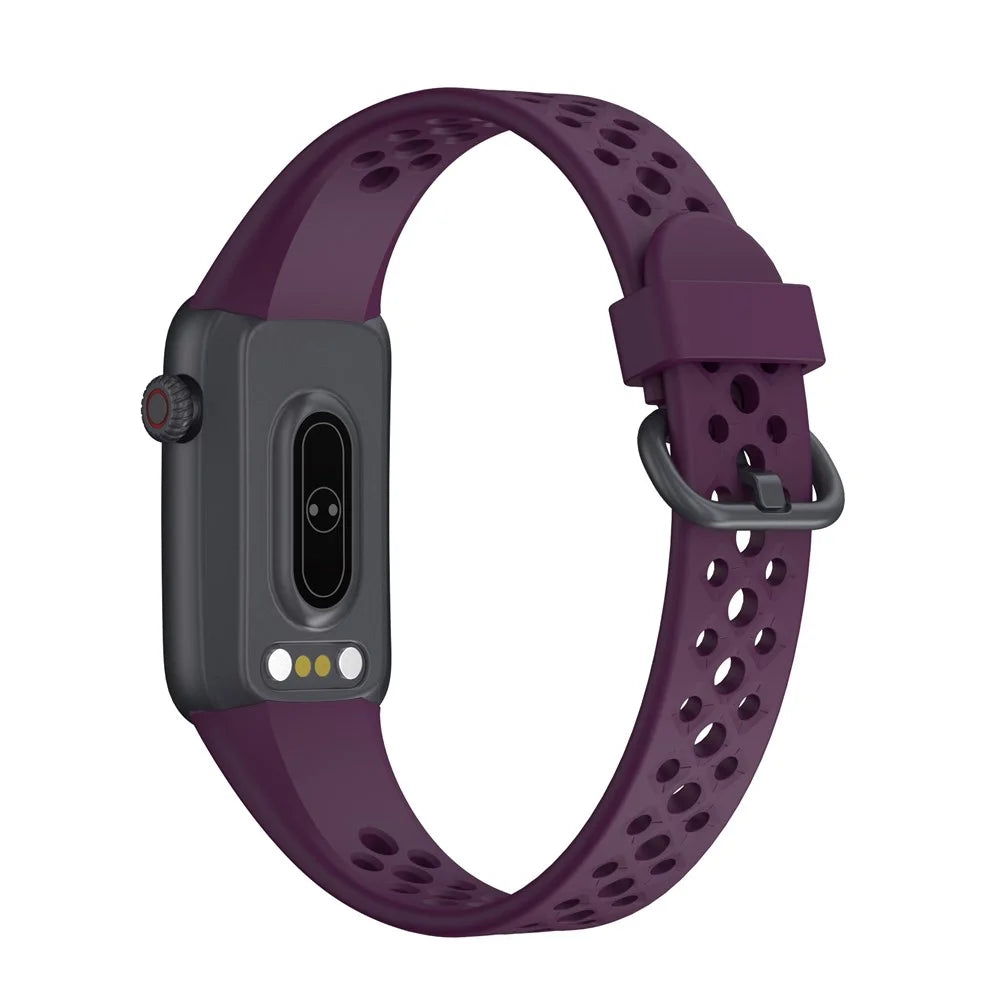 H91 1.47 inch HD Screen Smart Watch Multi-Sport Mode Fitness Bracelet Waterproof Health Watch with Heart Rate / Blood Oxygen Monitoring - Purple - 4