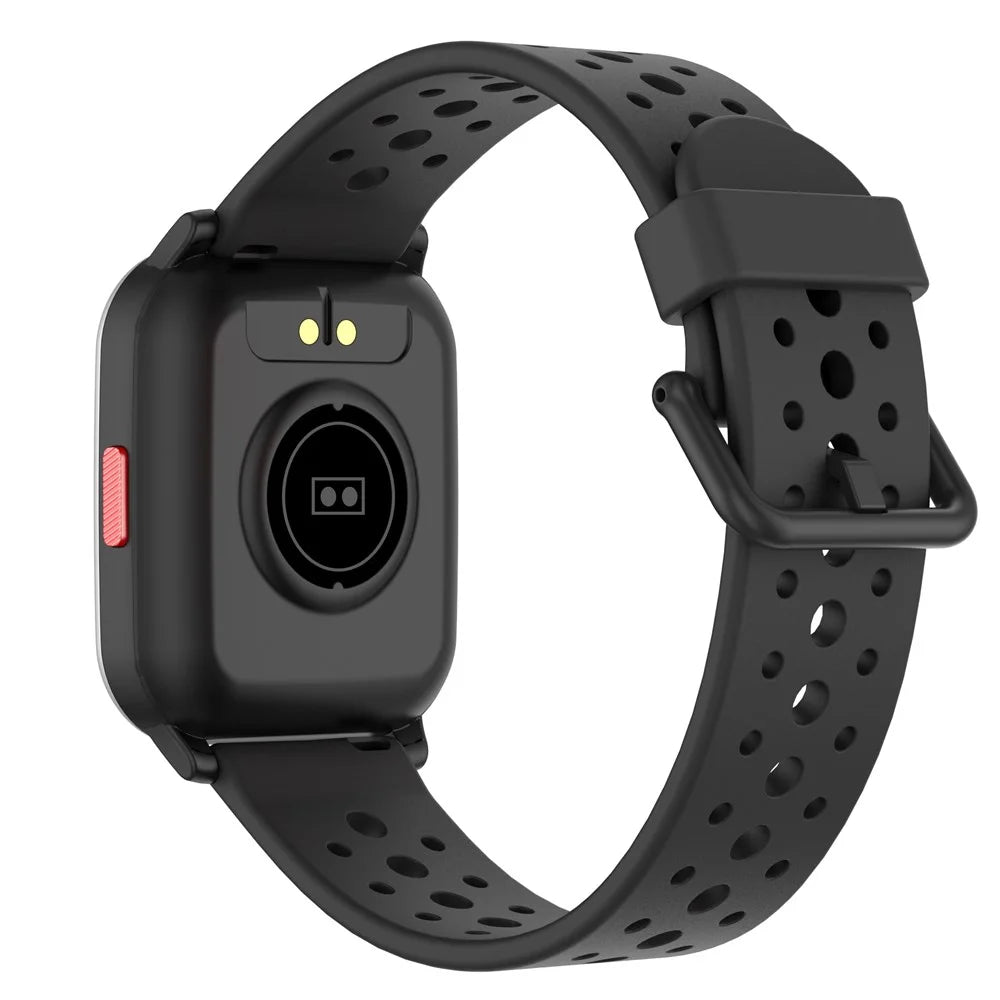 H69 Kid Smart Watch with Heart Rate Sleep Monitoring Anti-lost Waterproof Bracelet Support Music, Take Photo, Games - Black - 2