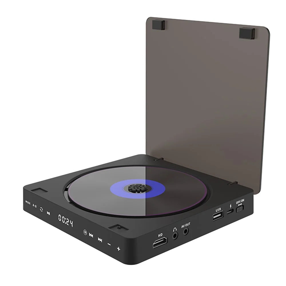 KECAG KC-708 DVD Player Touch Operation Mini CD VCD Player with Remote Control for Home Smart TV - 1