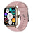TW2 1.8-inch Screen Smart Watch Support NFC Function IP67 Waterproof Fitness Bracelet Multifunctional Health Watch with Heart Rate Monitoring - Pink - 1