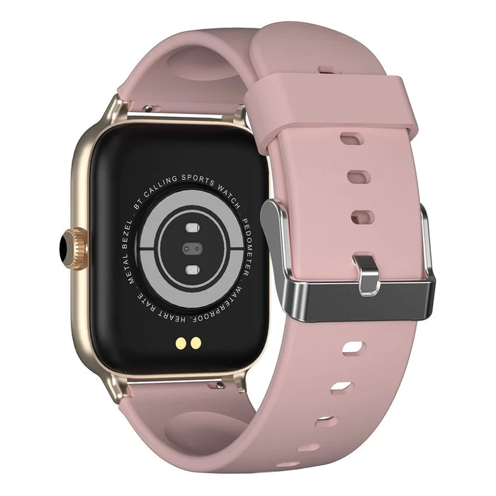 TW2 1.8-inch Screen Smart Watch Support NFC Function IP67 Waterproof Fitness Bracelet Multifunctional Health Watch with Heart Rate Monitoring - Pink - 3