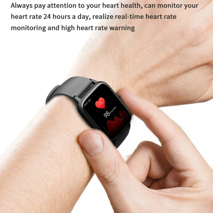 TW2 1.8-inch Screen Smart Watch Support NFC Function IP67 Waterproof Fitness Bracelet Multifunctional Health Watch with Heart Rate Monitoring - Pink - 7