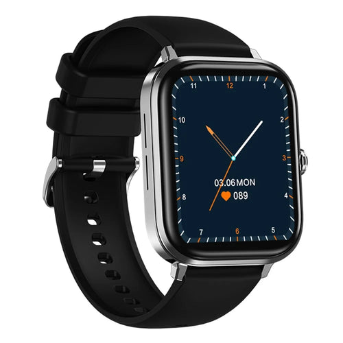 T13C 1.85'' Screen Smart Watch Health Monitor Sports Bracelet Multifunction Bluetooth-compatible Call Waterproof Intelligent Bracelet - Black / Silver - 1