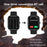 T13C 1.85'' Screen Smart Watch Health Monitor Sports Bracelet Multifunction Bluetooth-compatible Call Waterproof Intelligent Bracelet - Black / Silver - 2