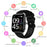 T13C 1.85'' Screen Smart Watch Health Monitor Sports Bracelet Multifunction Bluetooth-compatible Call Waterproof Intelligent Bracelet - Black / Silver - 4