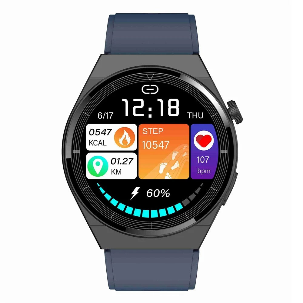 T88 TPU Strap 1.39 inch Bluetooth-compatible Call Smart Watch Waterproof Sleep Health Monitoring Sports Bracelet - Blue - 2