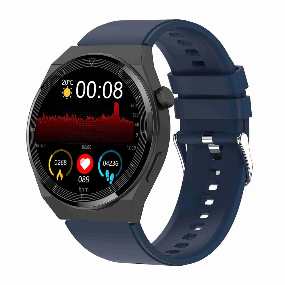 T88 TPU Strap 1.39 inch Bluetooth-compatible Call Smart Watch Waterproof Sleep Health Monitoring Sports Bracelet - Blue - 3