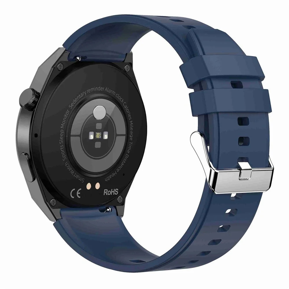 T88 TPU Strap 1.39 inch Bluetooth-compatible Call Smart Watch Waterproof Sleep Health Monitoring Sports Bracelet - Blue - 4