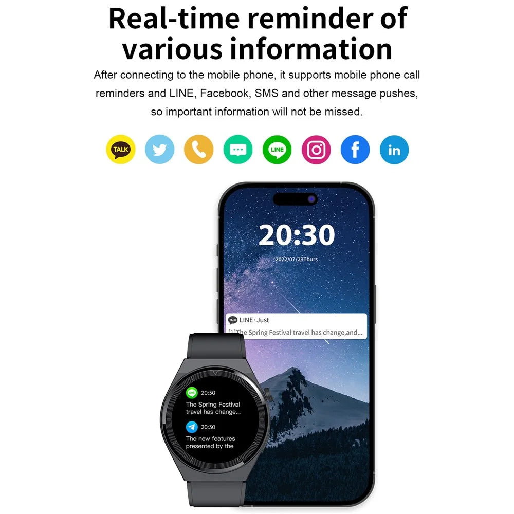 T88 TPU Strap 1.39 inch Bluetooth-compatible Call Smart Watch Waterproof Sleep Health Monitoring Sports Bracelet - Blue - 5