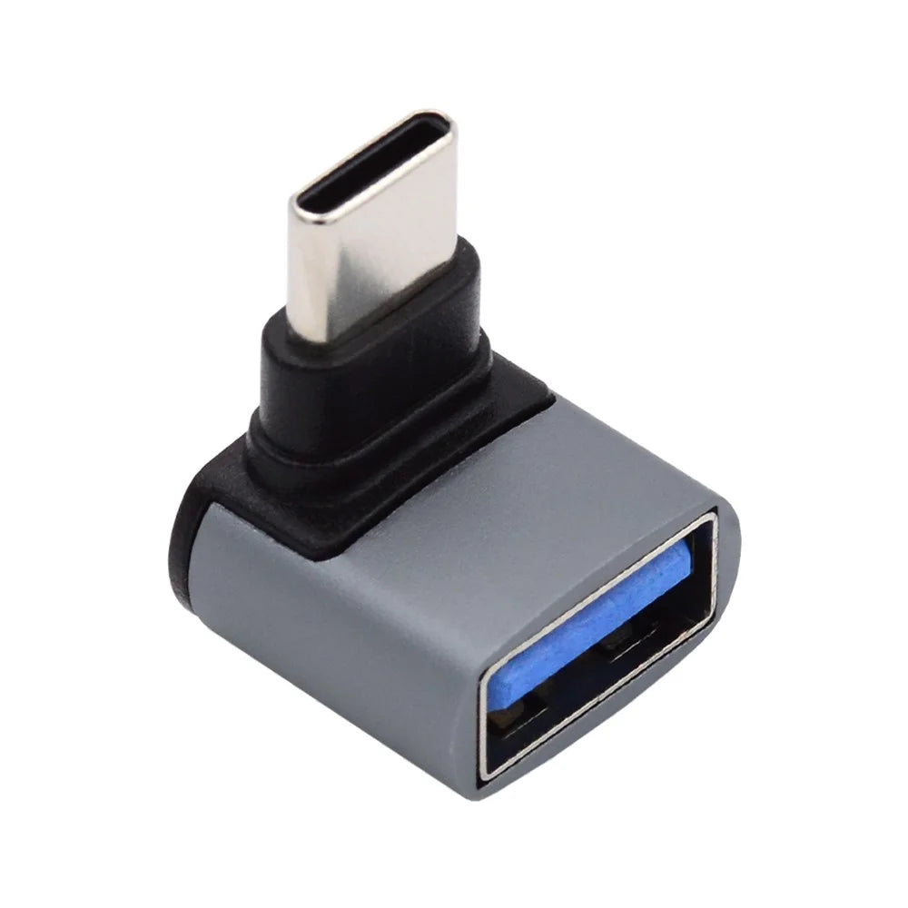 UC-035-UP 90 Degree Up / Down Angled USB Type-C to USB 3.0 Female OTG Adapter for Laptop Tablet Phone - 7