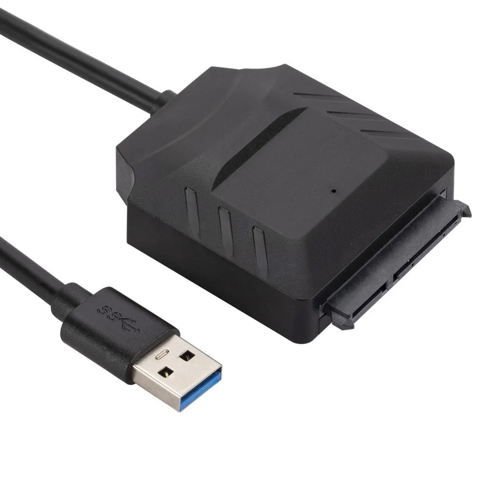 3.5'' HDD SATA to USB Cable USB 3.0 to 2.5'' SATA Hard Drive Adapter Line External HDD Converter Cable - 1