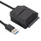 3.5'' HDD SATA to USB Cable USB 3.0 to 2.5'' SATA Hard Drive Adapter Line External HDD Converter Cable - 1