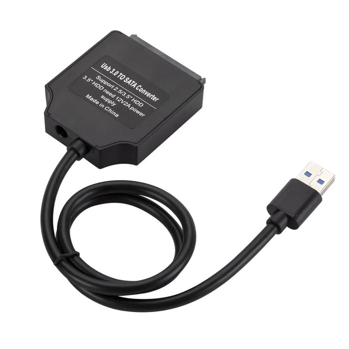 3.5'' HDD SATA to USB Cable USB 3.0 to 2.5'' SATA Hard Drive Adapter Line External HDD Converter Cable - 2