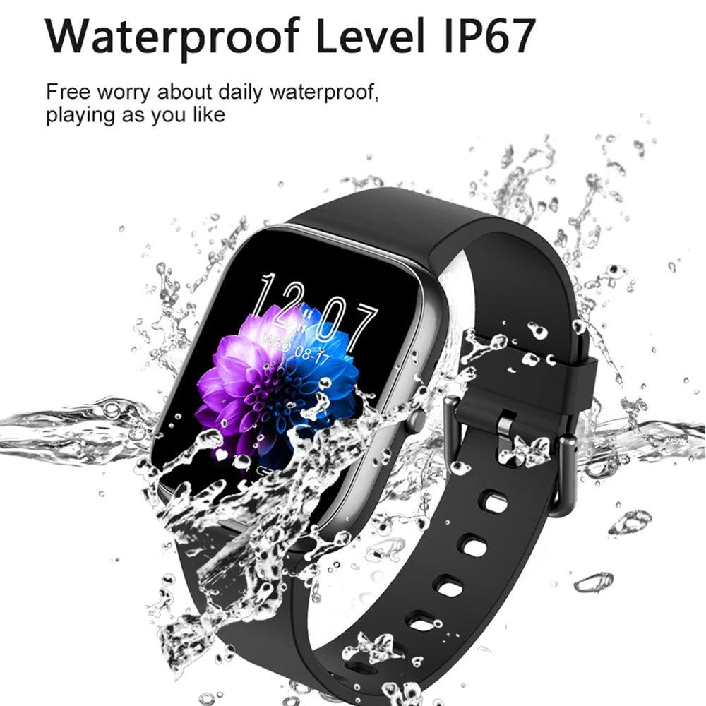 Y9PRO 1.85-inch TFT Screen Heart Rate / Sleep Monitor Bracelet Bluetooth-compatible Call Multi-Sport Mode Fitness Smart Watch - Blue - 6