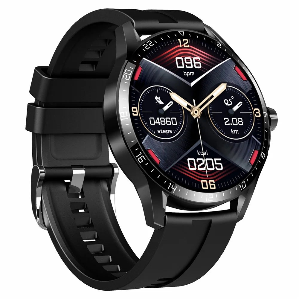 GT4 Pro 1.47" Smart Watch HD Bluetooth-compatible Calling Waterproof Sports Bracelet Support Heart Rate Blood Oxygen Monitoring - Black - 2