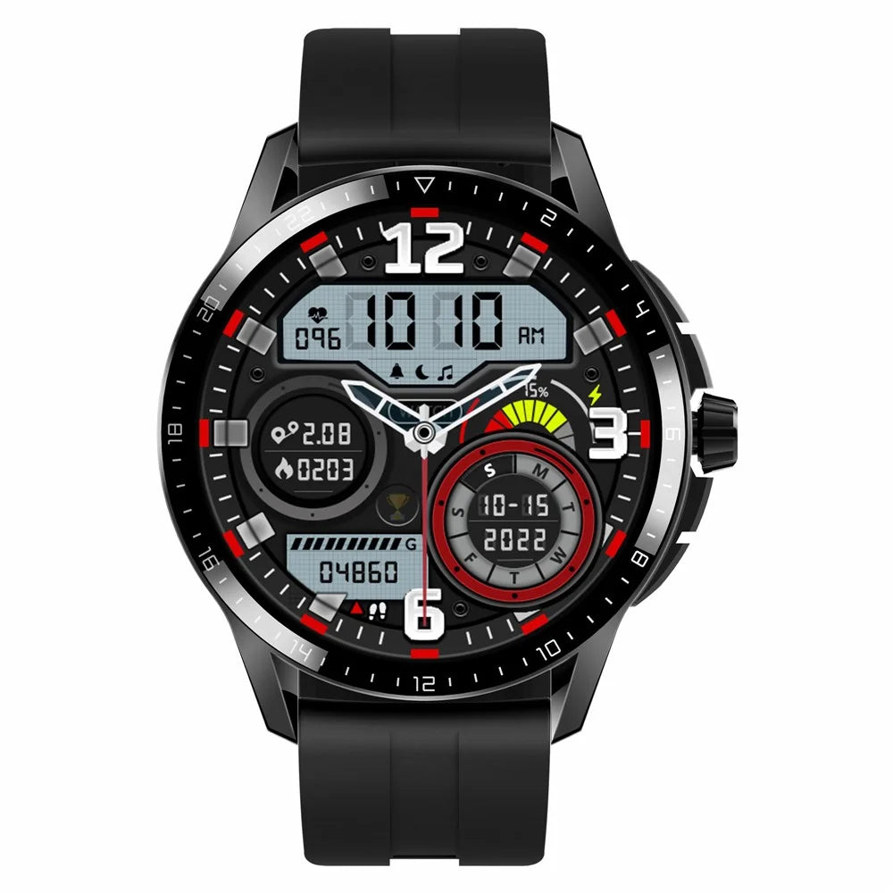 GT4 Pro 1.47" Smart Watch HD Bluetooth-compatible Calling Waterproof Sports Bracelet Support Heart Rate Blood Oxygen Monitoring - Black - 3
