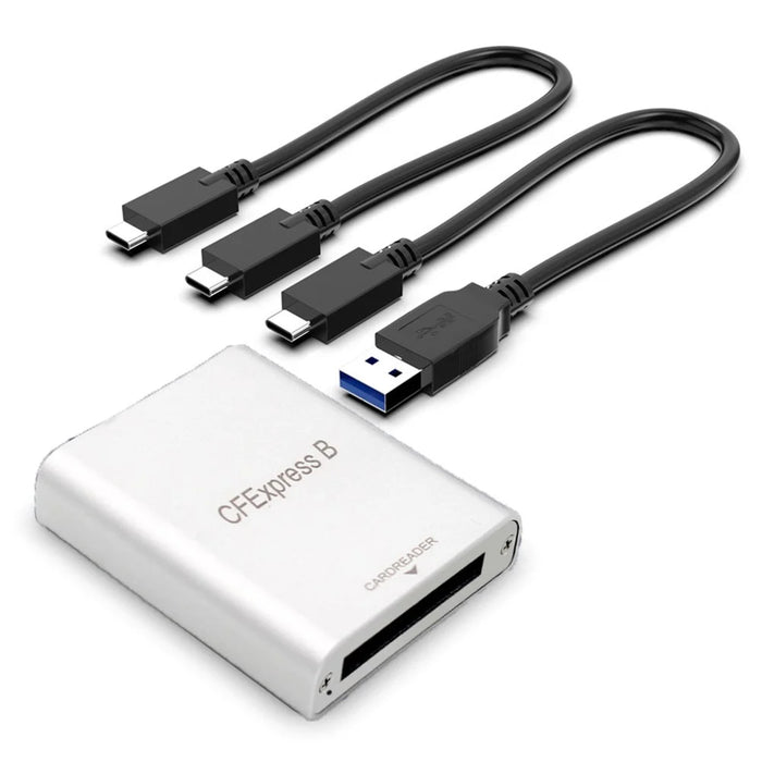 CFexpress Type B Card Reader USB3.1 Gen 2 10Gbps High Speed Aluminum Alloy Card Reader - 1