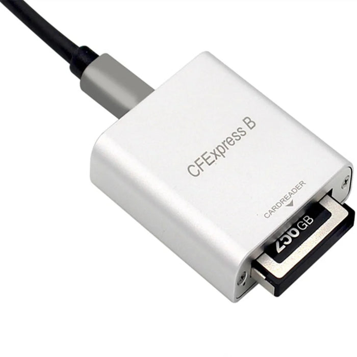 CFexpress Type B Card Reader USB3.1 Gen 2 10Gbps High Speed Aluminum Alloy Card Reader - 6
