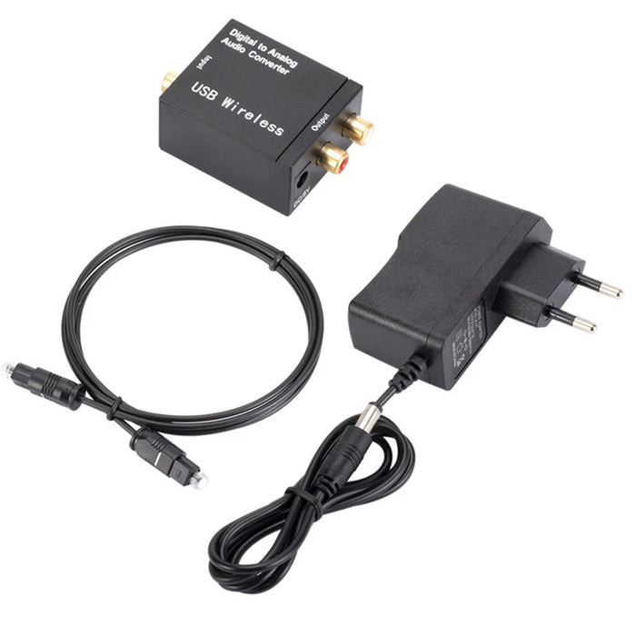 Digital to Analog Audio Converter Adapter Audio Decoder with Bluetooth-compatible Receiving Function - 7