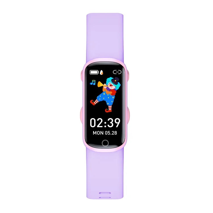 Y99PRO 0.96-inch Color Screen Children Smart Watch 11 Sports Mode Fitness Bracelet with Heart Rate, Sleep Monitoring - Purple - 2