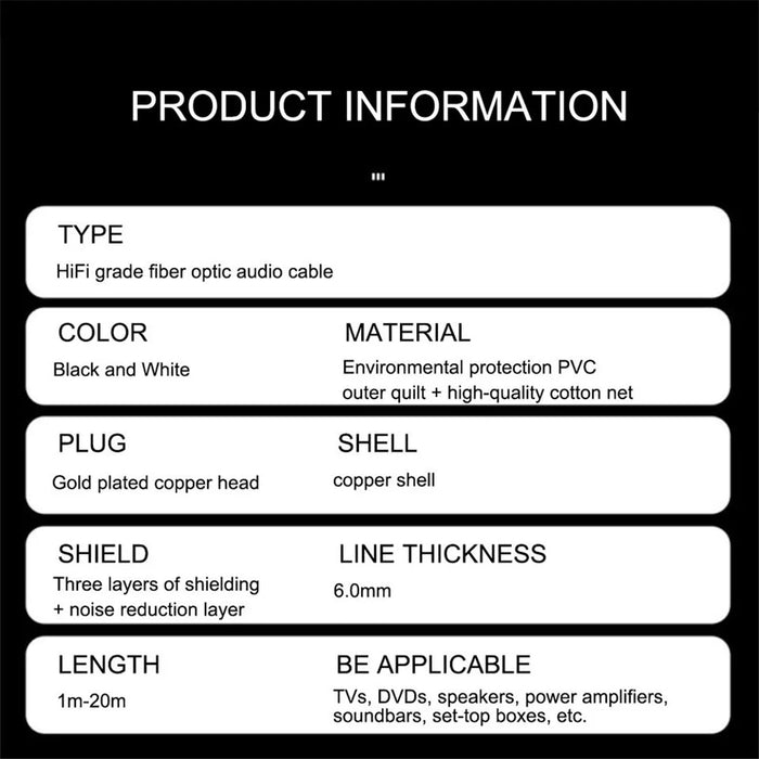 3m Elbow Toslink to Toslink Audio Cable Gold Plated Connector 90-Degree Digital Optical SPDIF Coaxial Cable - 3
