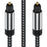 5m SPDIF Toslink Connection Line Digital Optical Audio Cable Nylon Braided Wire for TV DVD Player (Style B) - 2