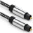 20m Super Long Toslink Digital Optical Audio Cable SPDIF Output Nylon Braided Line for TV Blu-ray Player (Style B) - 3